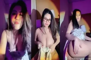 Gadis Seksi Dada Besar Ngentot Liar di Live Panas