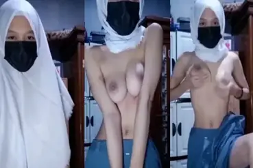 Ukhty Nina Asanti Hijab SMA Digenjot Sampe Becek
